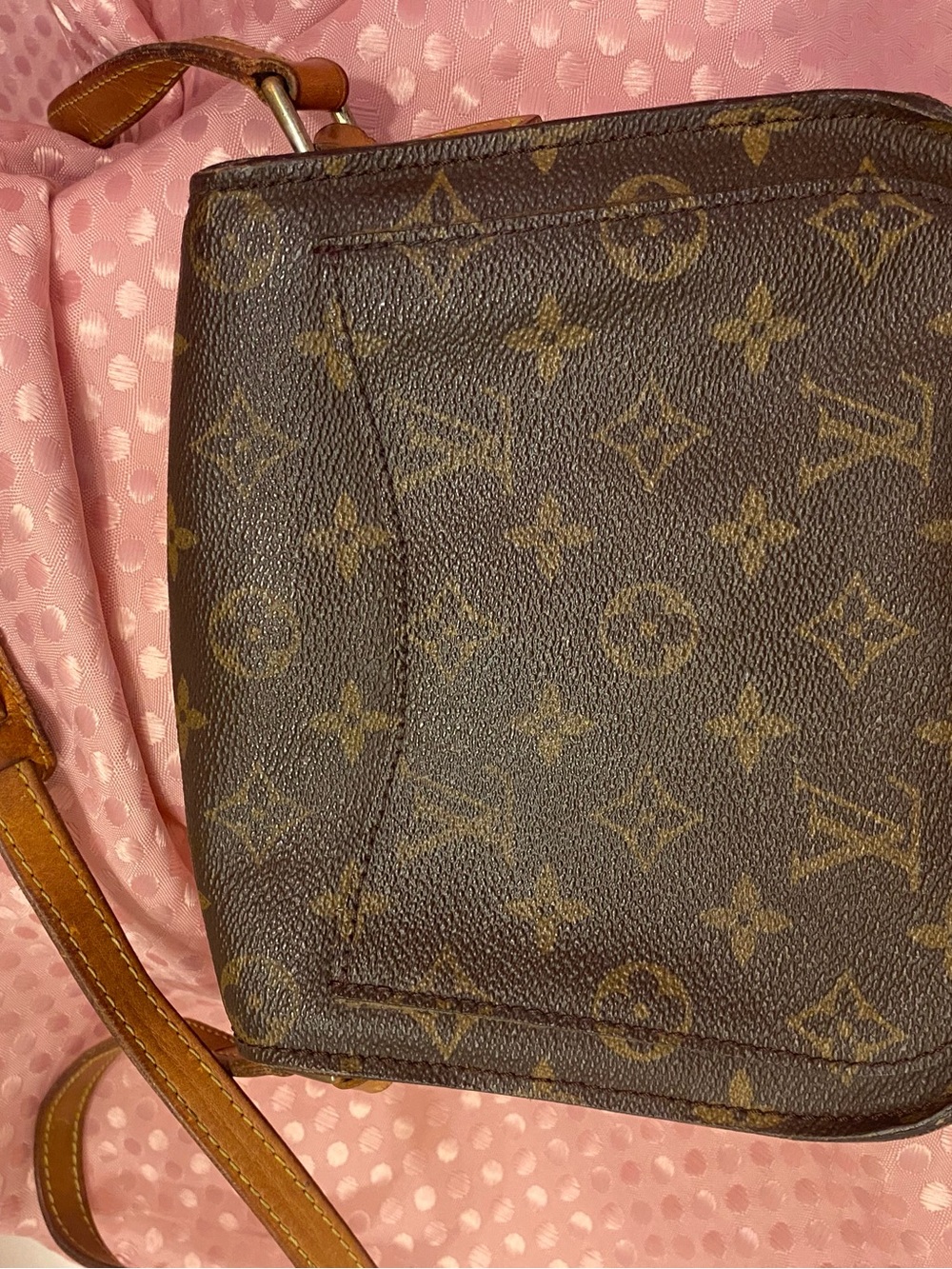 Louis Vuitton Monogram Canvas Crossbody in Brown and Tan - Picture 3 of 16